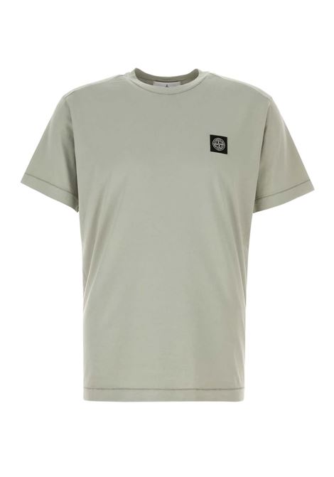 2100027 t-shirt man sage STONE ISLAND | L1S15 2100027 S0013V0055